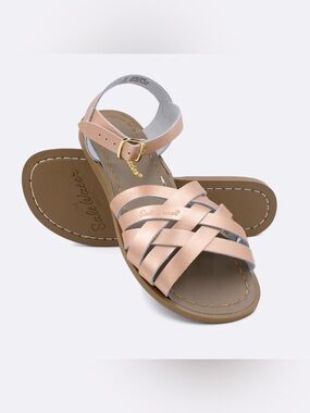 Salt Water Women’s Retro Sandals in Rose Gold